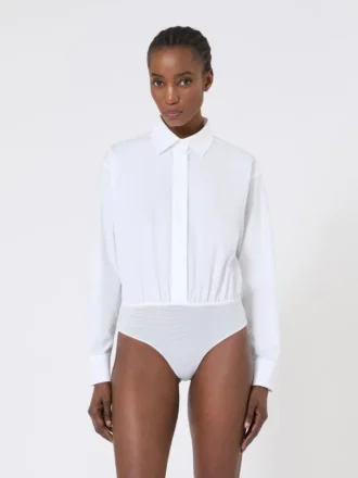 body tip cma din poplin alb optic 2 330x440 - Body tip cămașă din poplin, alb optic