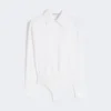 Body tip cămașă din poplin, alb optic Body tip cămașă din poplin, alb optic