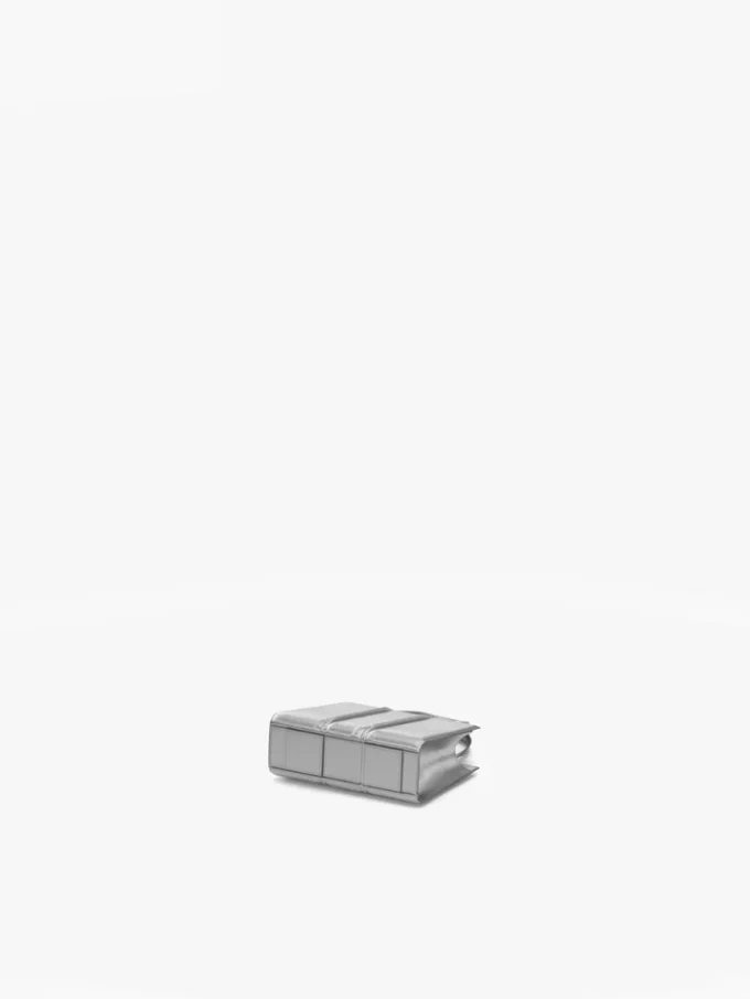 Geantă Max Mara Whitney 2 – nano, argintiu Geantă Max Mara Whitney 2 – nano, argintiu