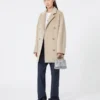 Geantă Max Mara Whitney 2 – nano, argintiu Geantă Max Mara Whitney 2 – nano, argintiu