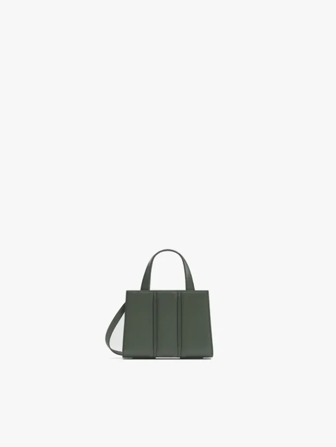 Geantă Max Mara Whitney 2 – nano, verde măslin Geantă Max Mara Whitney 2 – nano, verde măslin