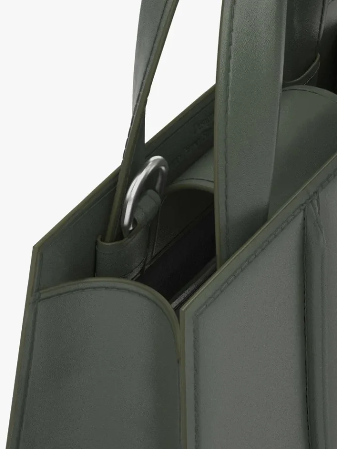 Geantă Max Mara Whitney 2 – nano, verde măslin Geantă Max Mara Whitney 2 – nano, verde măslin