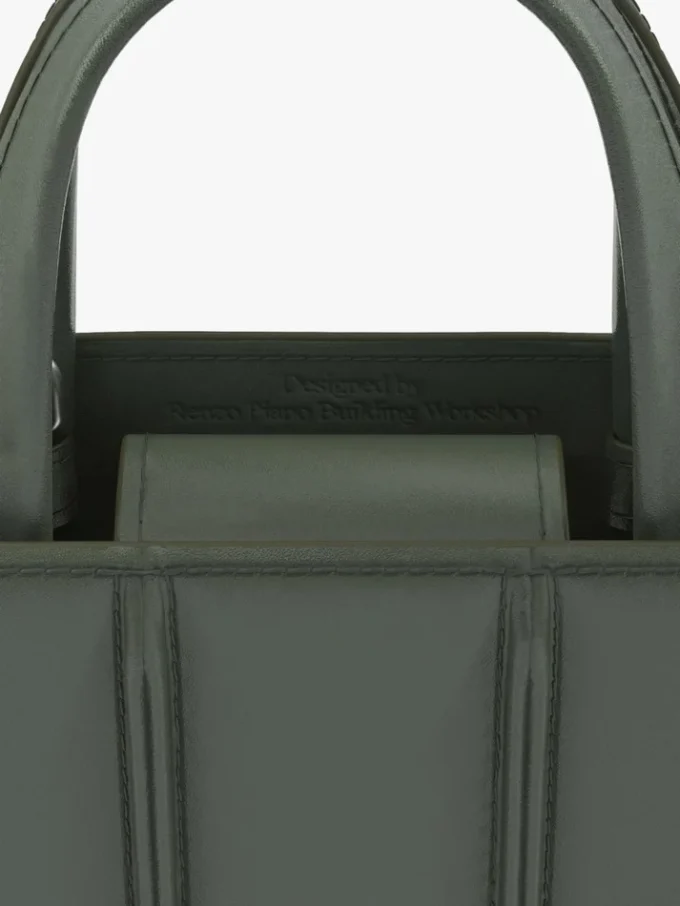 Geantă Max Mara Whitney 2 – nano, verde măslin Geantă Max Mara Whitney 2 – nano, verde măslin