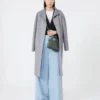 Geantă Max Mara Whitney 2 – nano, verde măslin Geantă Max Mara Whitney 2 – nano, verde măslin