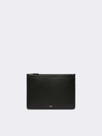 Husă din piele pentru tabletă, negru