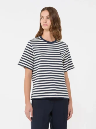 Tricou basic din bumbac, ecru